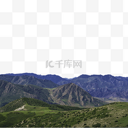 夏季风光图片_内蒙古大青山风光山峦绿色夏季