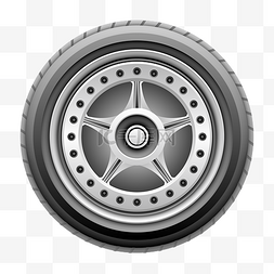 汽车配件轮胎图片_灰色汽车轮胎