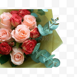 红色鲜花礼物图片_植物鲜花花朵玫瑰礼物礼品