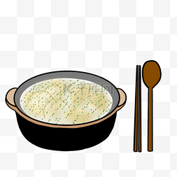 韩国特色砂锅萝卜汤