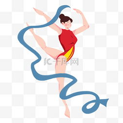 2020图片_奥运东京奥运会比赛项体操舞丝带