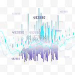 股票市场走势图分析紫色