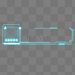 科技边框图片_科技线条大数据线标题框