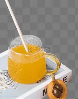 枇杷汁图片_枇杷汁水果饮品