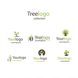 公司口号素材图片_标志模板标志符号身份自然树主题