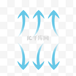 面料透气性图片_透气性标识箭头