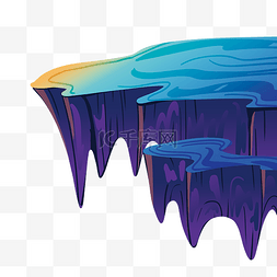 紫色悬崖