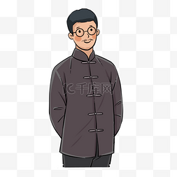 中山装历史人物个人vip和企业vip免费下载民国老百姓生活人物个人vip