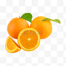 橙子切片食物