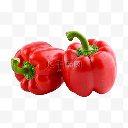 红色矩形图片_甜椒甜椒红色食物