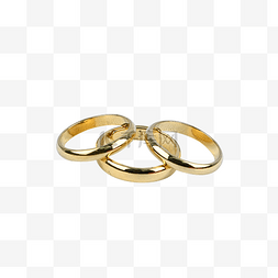 黄金时尚首饰戒指