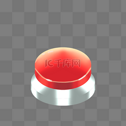 圆形水晶按钮图片_红色圆形开关按钮
