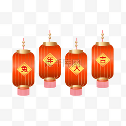 梅花图片_红色中国风新年边框灯笼剪纸元宵