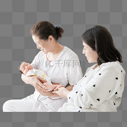 三胎图片_婴儿护理产妇