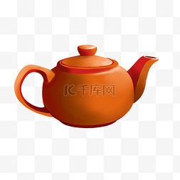 茶具用品图片_黏土日用品茶壶