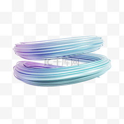 紫色曲线线条图片_3D彩色螺旋线条