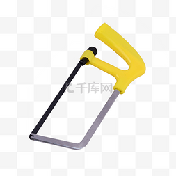 黄色锯子工具