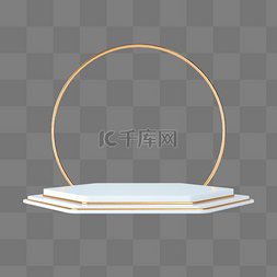 几何图片_c4d展台几何底座