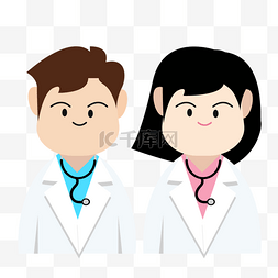 男医生女医生图片_两位医生 selamat hari dokter nasional ind