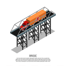 海报模型图片_高架桥金属结构小跨度细节等距构