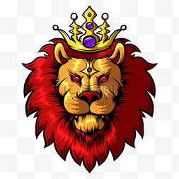 红皇冠图片_游戏贵族红毛狮子