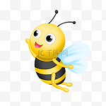 黄色昆虫蜜蜂