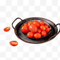 圣女果番茄图片_营养新鲜小番茄圣女果食品