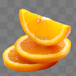 白底纸质边框图片_橙子水果黄色甘甜