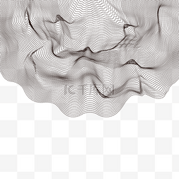 科技光影图片_量子科技抽象灰色堆叠线条
