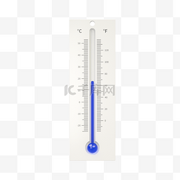 华氏气象学温度计图片_3D立体温度计降温
