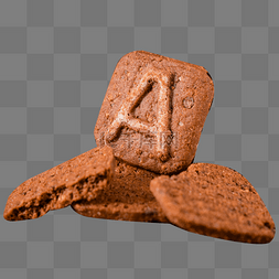 巧克力饼干字母图片_巧克力饼干