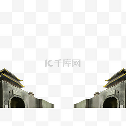 古中式图片_古城墙古城楼