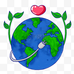 低碳环保地球一小时节约用电