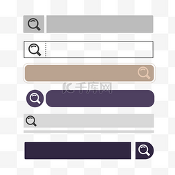 搜索框图片_电脑网页搜索框组合