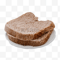 全麦食物免抠图图片_美食全麦面包