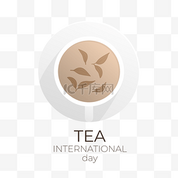 红茶茶茶叶图片_国际茶日简单泡茶茶杯