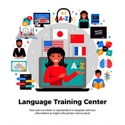 语言培训中心组成
