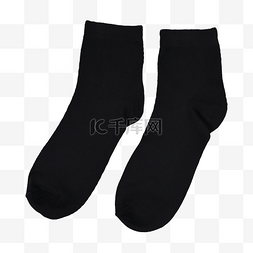 鞋黑色图片_黑色袜子保暖吸臭防汗