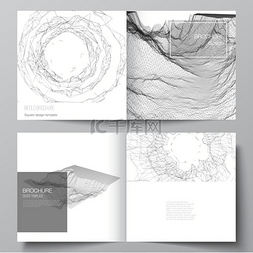 封面设计书籍图片_方形双折小册子、传单、杂志、封
