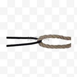 绳子麻绳线纤维连接