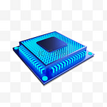 3DC4D立体电子科技电路芯片