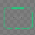 赛博朋克潮流线条边框