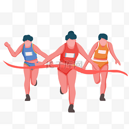 胜利比赛图片_东京奥运会奥运比赛女生跑步冲刺