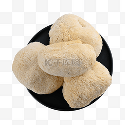 健康美食字体图片_猴头菇干的蘑菇美味