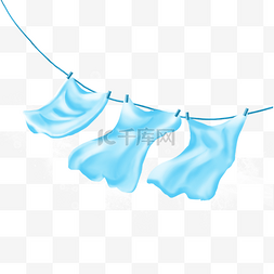 洁净的玉簪子图片_衣物蓝色洗衣粉清洁效果广告