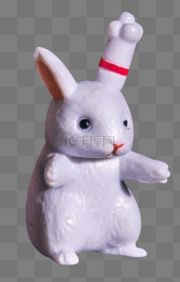 摆件小图片_中秋节动物兔子