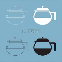 沸腾图标图片_茶壶图标偶像茶壶图标它是图标