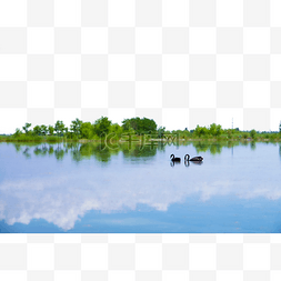 齐河黄河湿地公园图片_甘肃张掖湿地公园中心湖掠影