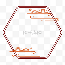 风格划分图库图片_中国云雾风格边框