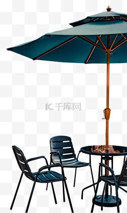 遮阳伞椅子桌子